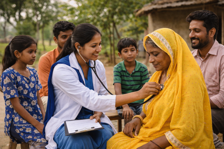How Health Volunteers Are Bridging Gaps in Remote Areas - Flybird Foundation