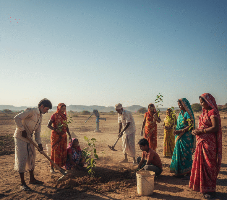 The Fight Against Desertification Planting Hope in Dry Lands - Flybird Foundation